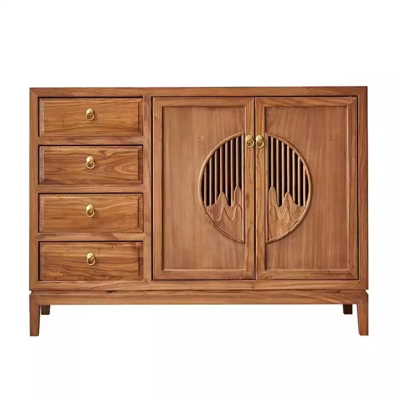 

Retro Design Shoe Cabinet Drawer Strong Dustproof Space Saving Shoe Cabinet Storage Solid Wood Armario De Zapatos Furniture Home