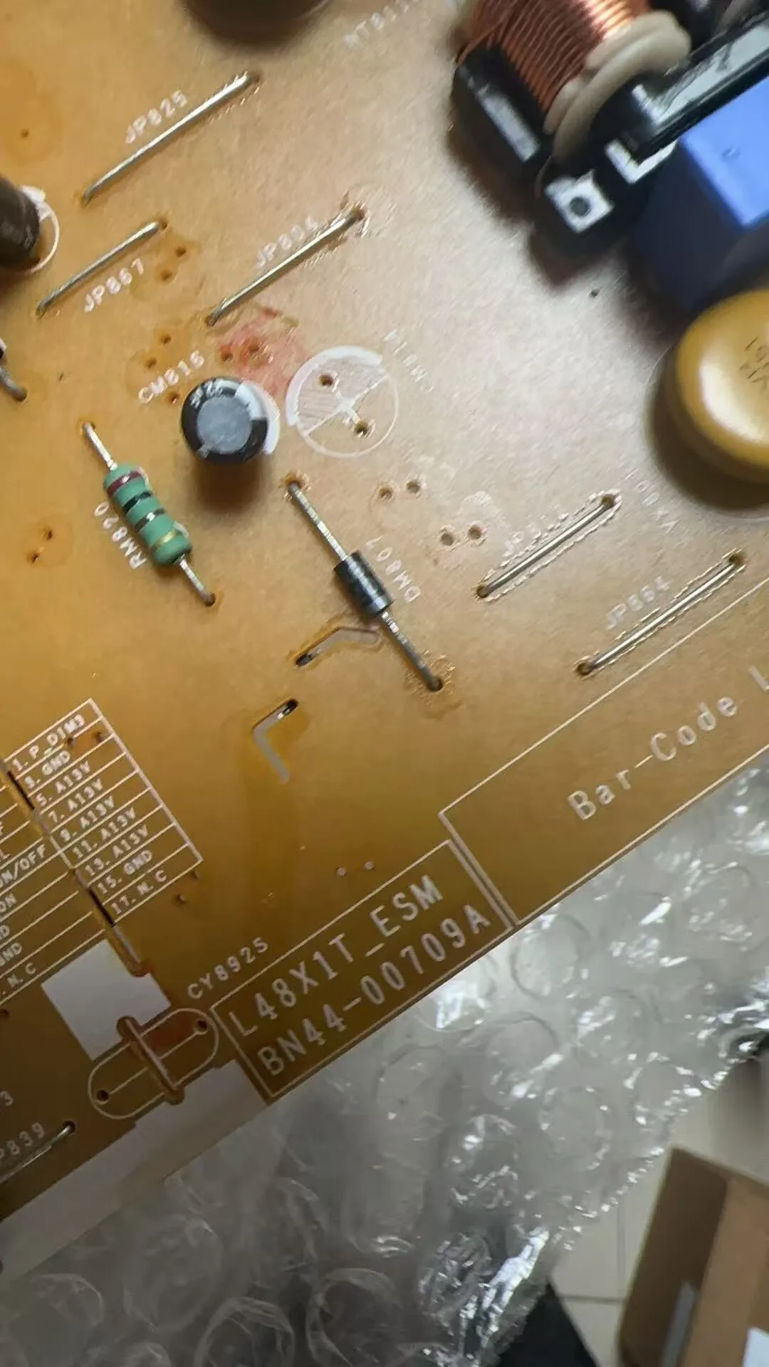 Power Board For BN44-00709B BN44-00709A L48X1T_ESM test well