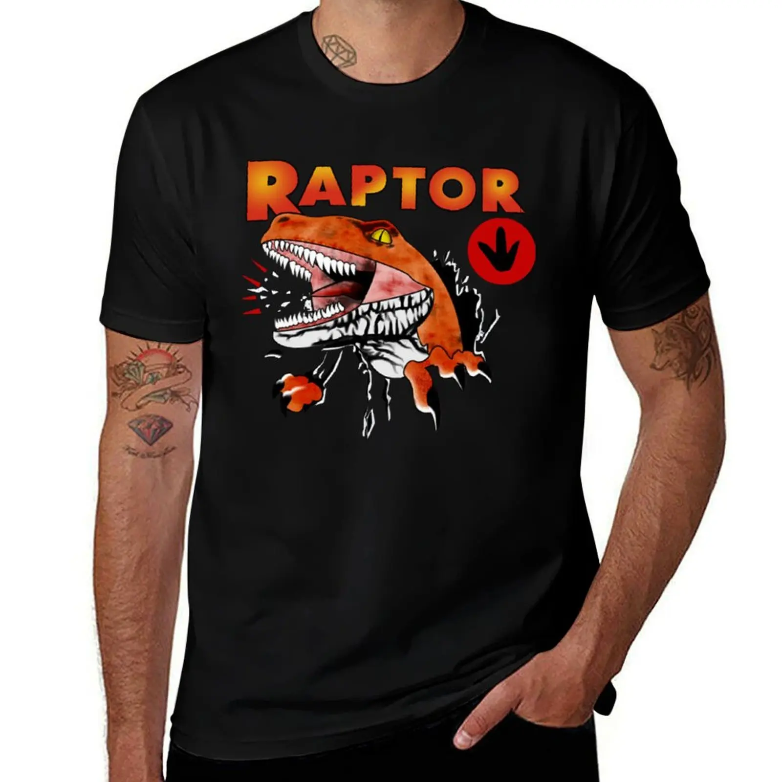 Ghost World - Raptor T-Shirt No Iron Casual Short Sleeve Top