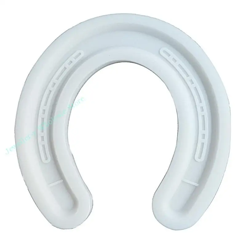 

R7UF Horseshoe Cake Decor Fondant Chocolate Mould Biscuits Silicone Mold
