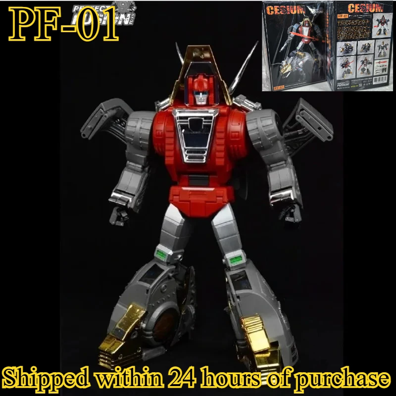 【W MAGAZYNIE】 Transformation FansToys FT PF01 PF-01 CESIUM Slag Mp Ratio Figurka Akcji Model Robot z Pudełkiem
