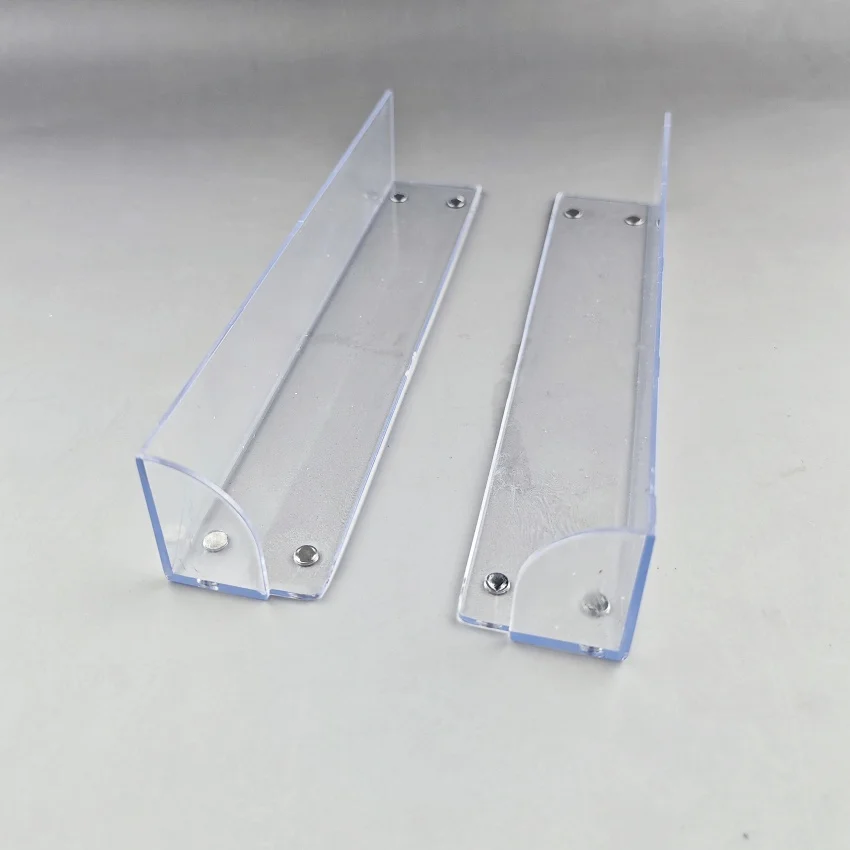 Plastic Shelf Commodity Dividers Partition Plate Magnet Base Stick Supermarket Store Display