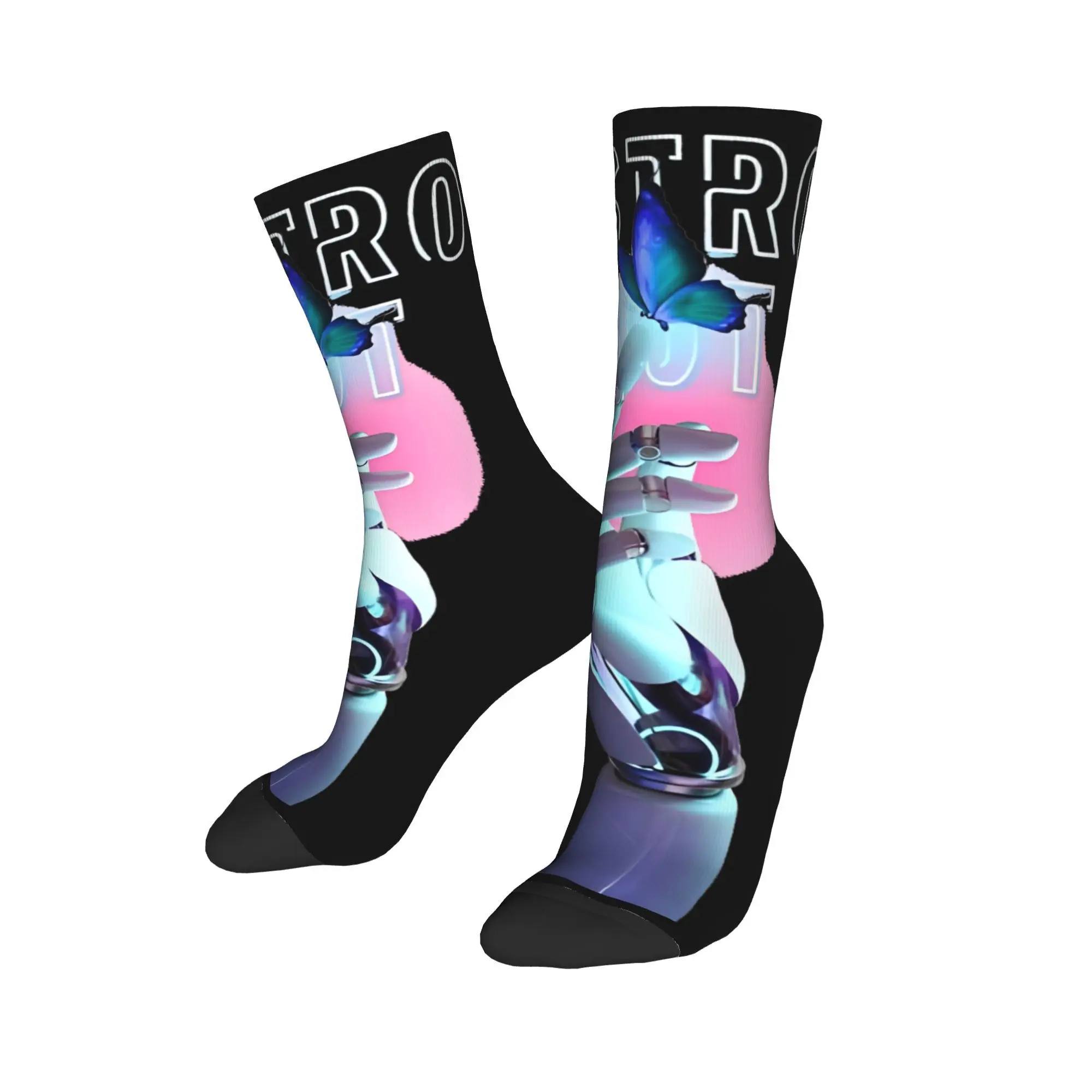 Hip Hop Unisex Socks ASTRO-BOT funny game  Merch Soft  Sport Dress Socks All Season