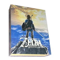 Nowe karty Zelda rzadkie błyszczące złote płynący piasek i boskie karty do zbierania bestii zabawki dla rodziny dzieci prezent Anime Booster Box