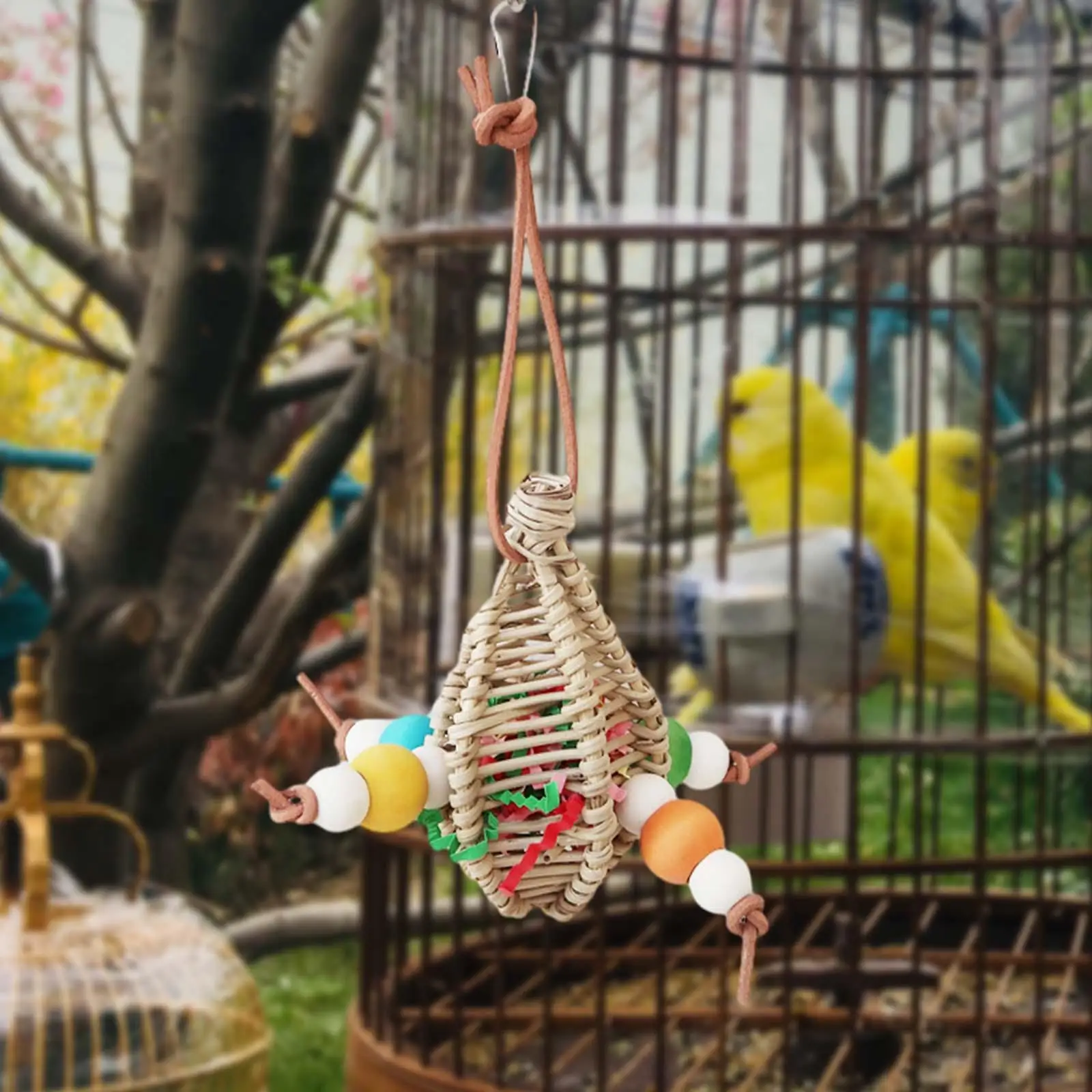 Bird Parrot Chew Toy Solid Pet Interior Supplies Cage Accessory Bird Toy Finches Small Parakeets Lovebirds Macaws Budgies