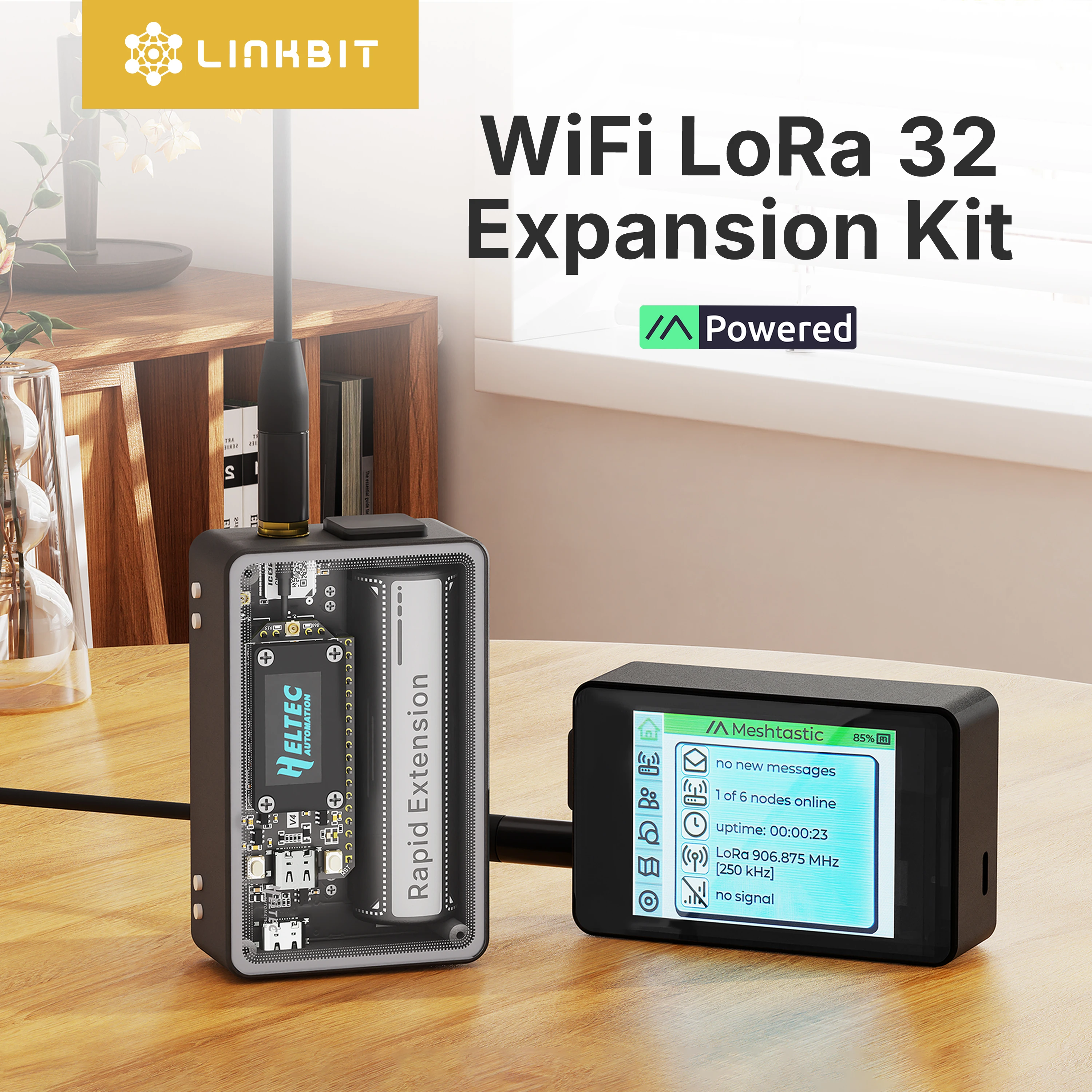 Heltec V4 WiFi LoRa 32 Expansion Kit Glass/Touch Screen ESP32