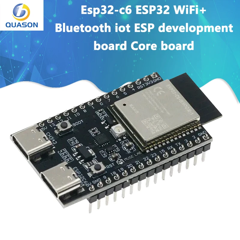 ESP32-C6 ESP32 WiFi + Bluetooth Internet rzeczy ESP płytka rozwojowa płyta główna ESP32-C6-DevKit C N4R2 N8R2 N16R2 dla Arduino