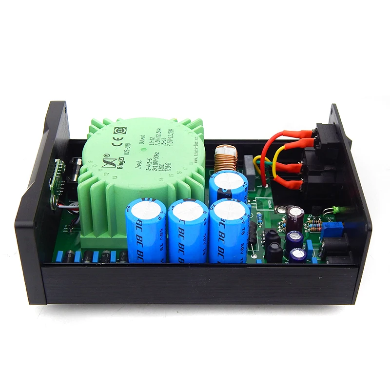 【Hot】25W Super Regulated linear power supply For HiFi Audio amplifier DAC power filter supply with Voltage LED display DC 5.5*2.