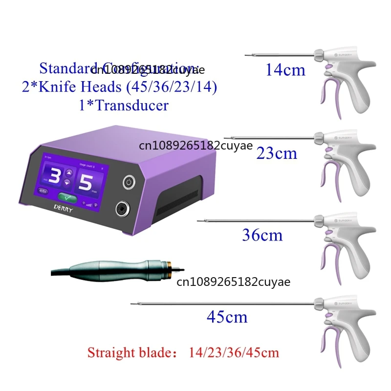 Derry Veterinary Ultrasonic Scalpel System-CE Certified Class II Medical Device with 1 Year Warranty