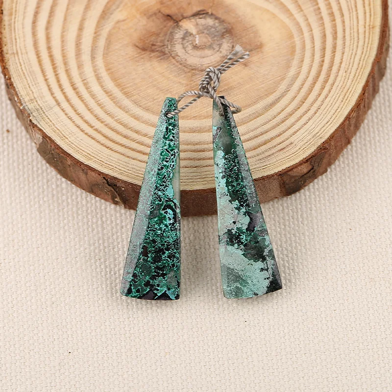 

AAA + B & F Африканские бирюзовые серьги для изготовления бусин, бусины ручной работы из натуральных камней для ювелирных изделий, камни для изготовления ювелирных изделий