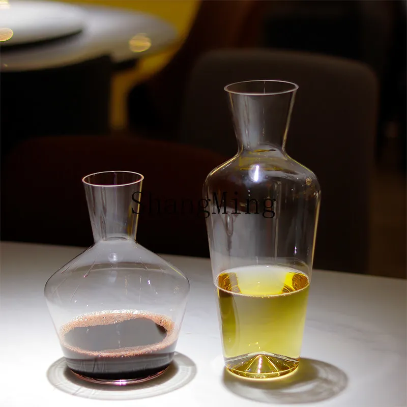 

DSA light and transparent lead-free crystal glass wine decanter household wine jug dispenser