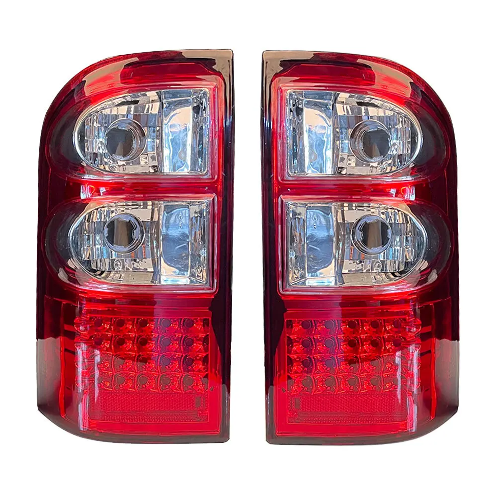 1 Pair LED Car Brake Lights For Nissan Safari Patrol Y61 Modified Automobile Taillights Turn Signals 1998 To 2004