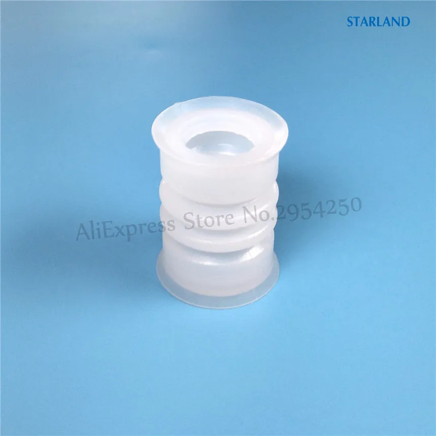 4Pcs White Seal Rings Silicone Pipes Spare Parts Elastic Sealing Tube Soft Serve Ice Cream Machine Accessoriy Replacement