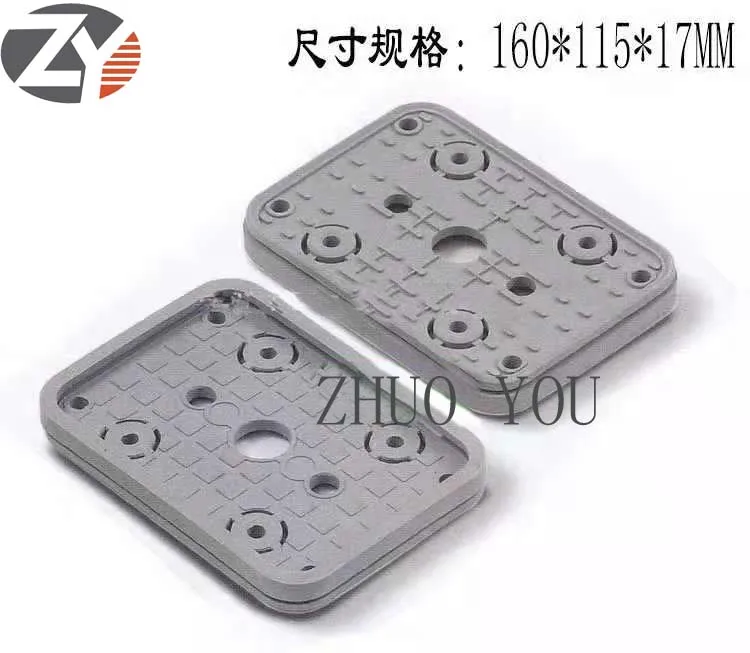 Haomai CNC machining center vacuum suction cup rubber 160*115*17mm suction block woodworking machinery accessories