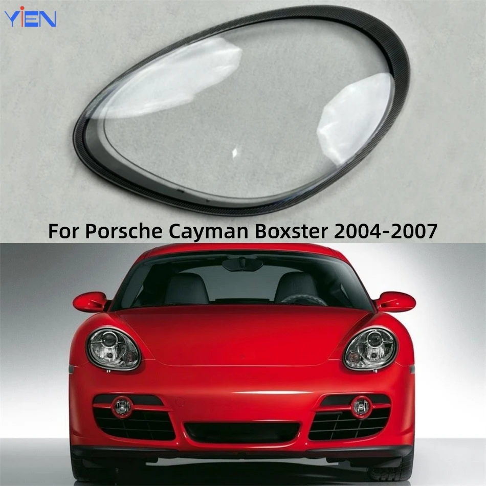 

For Porsche Cayman Boxster 987 2004 2005 2006 2007 Vehicle Accessories Transparent Housing Car Lights Shell Lights Lens Shell