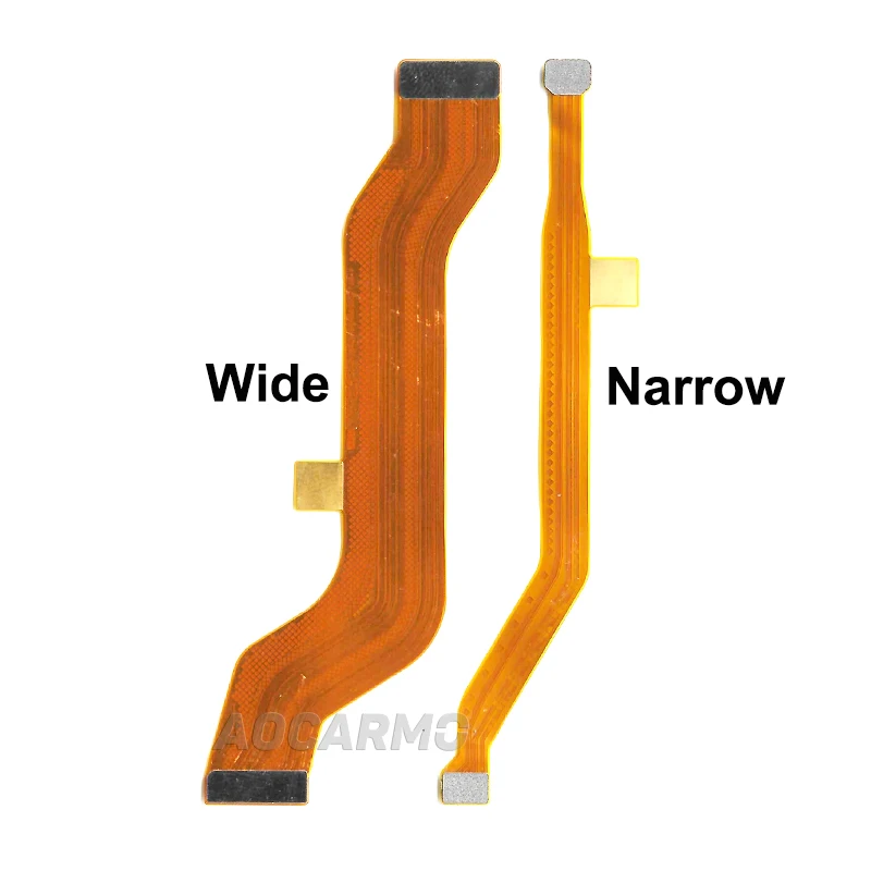 Aocarmo For HTC U Play Motherboard Charging Board Connector Connection Flex Cable Wide Narrow Replacement Parts