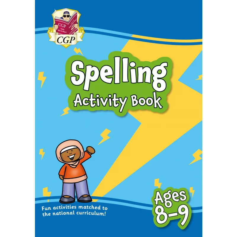 

New Spelling Activity Book For Ages 89 Year 4 CGP Coordination Group Publications 9781837740369 Book