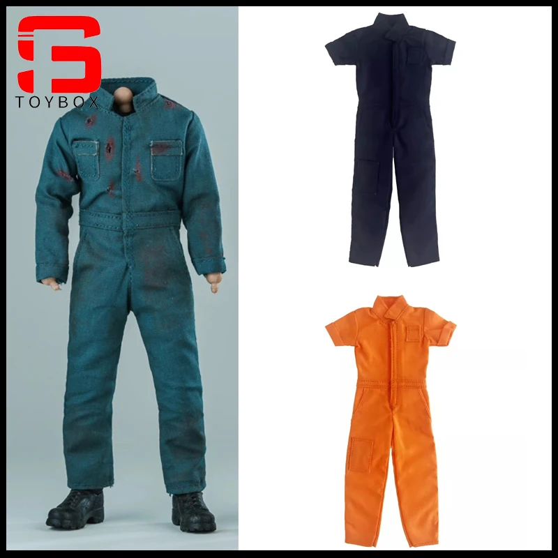 1/12 Schaal Mannelijke Soldaat Jumpsuit Maken Oude Stijl Kleding Model Fit 6 ''Romankey Ant NW Mannelijke Soldaat Action Figure body