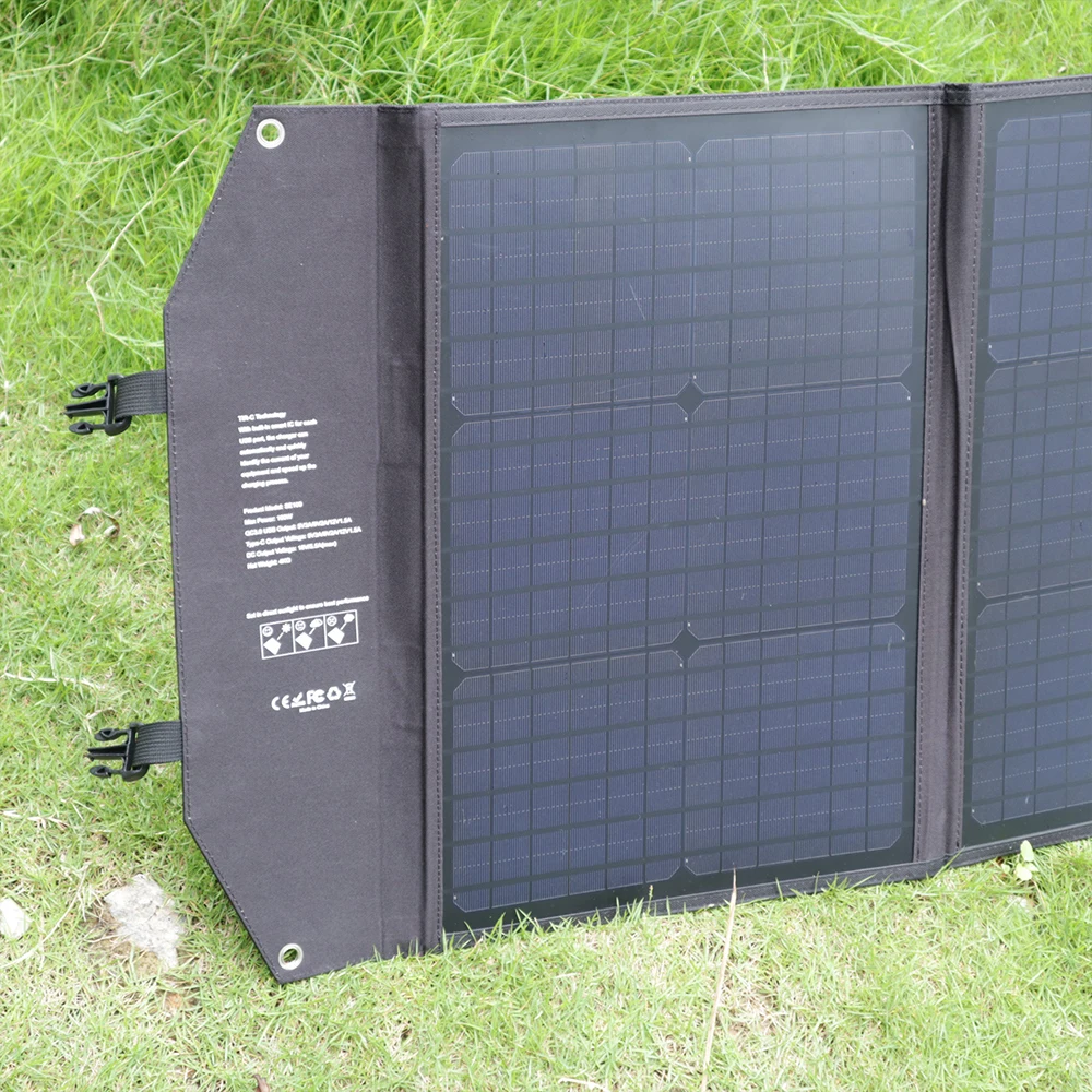 Solar Panels 80W 100W 120W 200W Portable Foldable Power Station For Home System