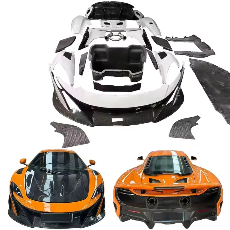 

For MP4-12C/650S Upgrade - 675LT Style Dry Carbon Exterior Kit