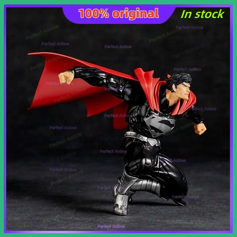 Kaiyodo Kaiyodo Miraculous Yamaguchi Series DC Black Superman Action Figure 100% Original