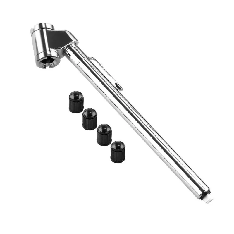 

Карандашный манометр для шин, воздушный манометр с двойной головкой для грузовиков 10–120 фунтов на квадратный дюйм, точный механический прибор для проверки обслуживания колес с двойным патроном