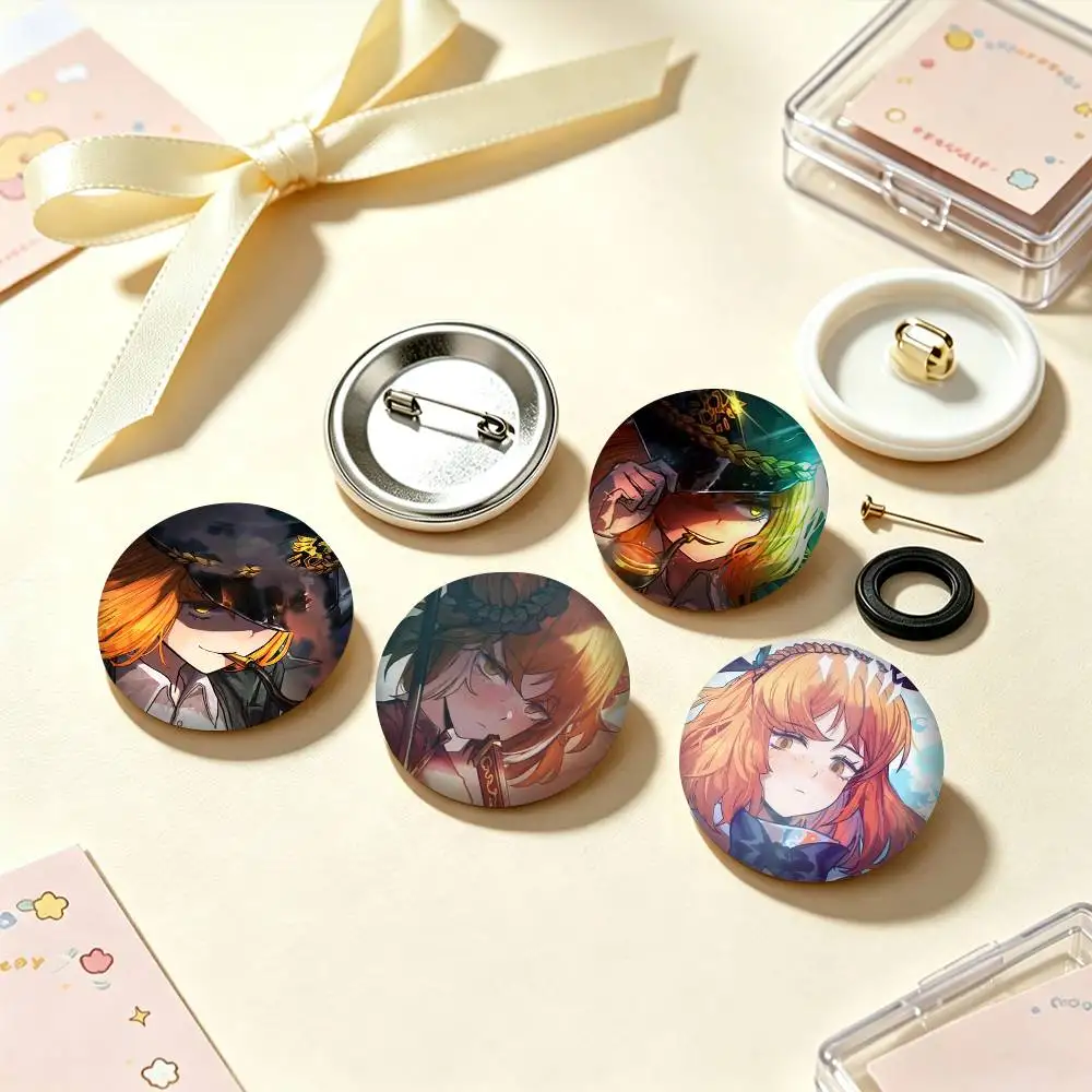 Hot Game Limbus Company IshmaelS  25mm 32mm 44mm 58mm 75mm Brooches Badges Pins for Accessories Gift