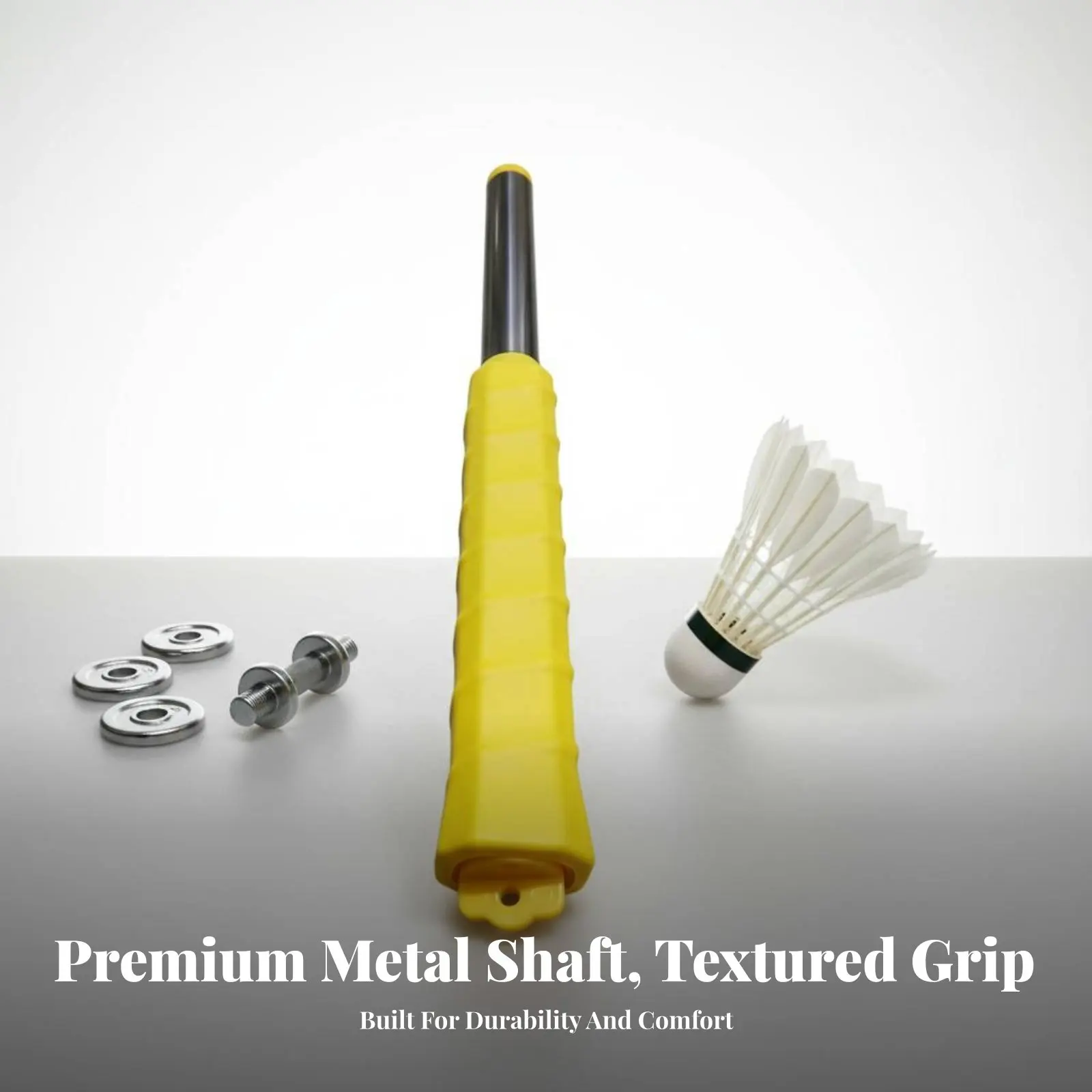 

Тренажер для отработки ударов в бадминтоне с эргономичной ручкой, инструмент для отработки хода ракетки, тренировочная палка для отработки ударов, с нескользящей рукояткой