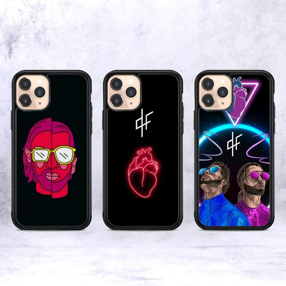 PNL QLF Rapper Phone Case Silicone PC+TPU For For IPhone 11 12 13 14 15 16 Plus Pro Max Cover