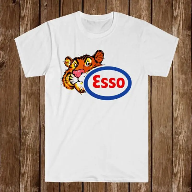 

Esso Oil Tiger Мужские белые размеры S 5XL