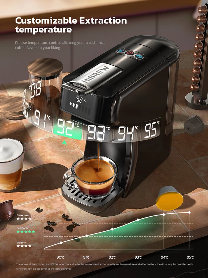 HiBREW 6in1 Capsule Coffee Machine Hot/Cold Multiple Espresso