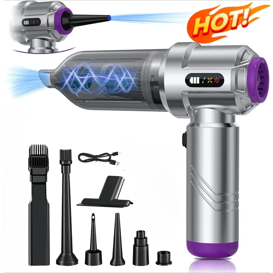 

Беспроводной ручной пылесос 4-в-1, 3 скорости, перезаряжаемый, для дома, автомобиля, удаления шерсти животных, чистки матрасов