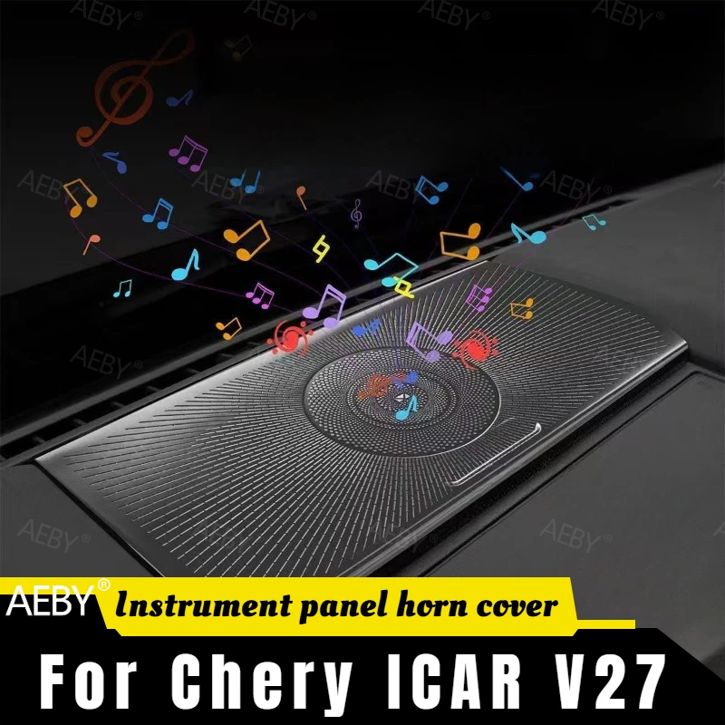 aeby-per-chery-icar-v27-copertura-decorativa-per-altoparlante-del-cruscotto-in-acciaio-inossidabile-antipolvere-e-resistente-ai-graffi-accessori