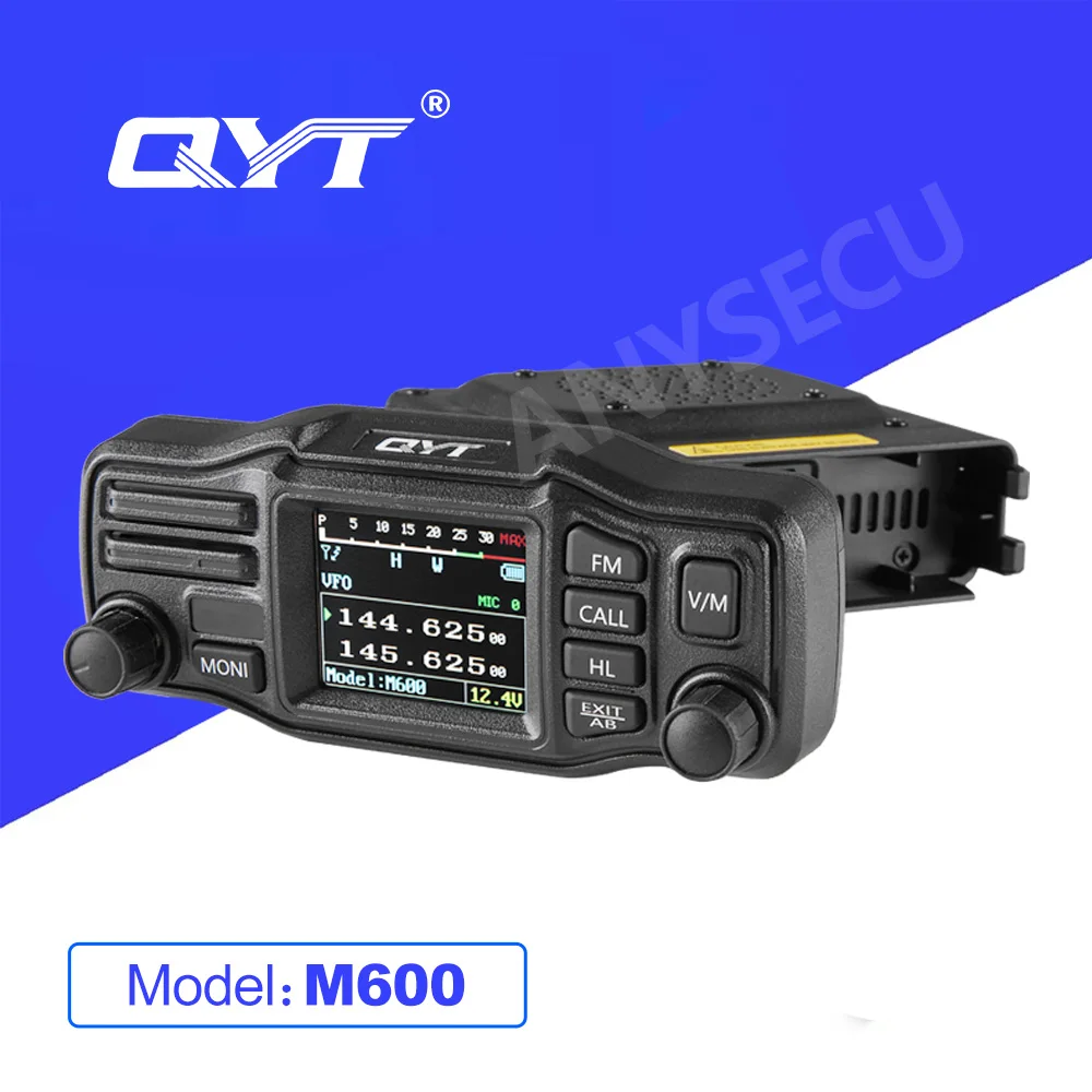 QYT 25 واط VHF: 136 ~ 174 ميجا هرتز UHF:400 ~ 480 ميجا هرتز سيارة لاسلكي تخاطب مكبرات صوت مزدوجة لوحة منفصلة M600 راديو السيارة #3