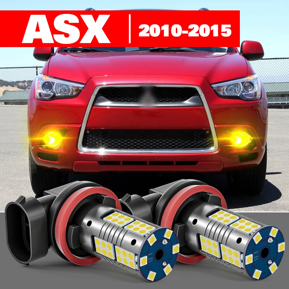 

For Mitsubishi ASX 2010-2015 2pcs LED Fog Light Accessories 2011 2012 2013 2014