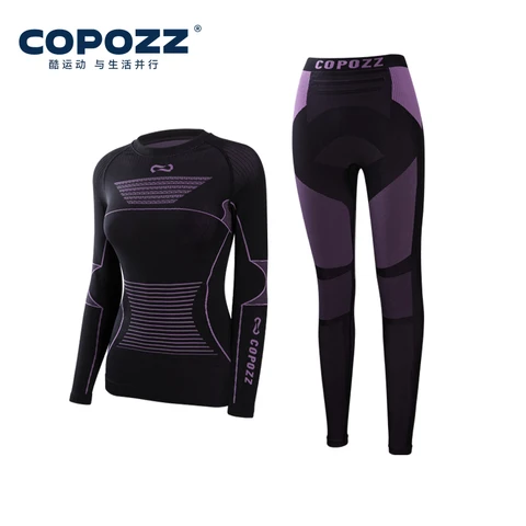 COPOZZ Термобелье для лыж из спандекса