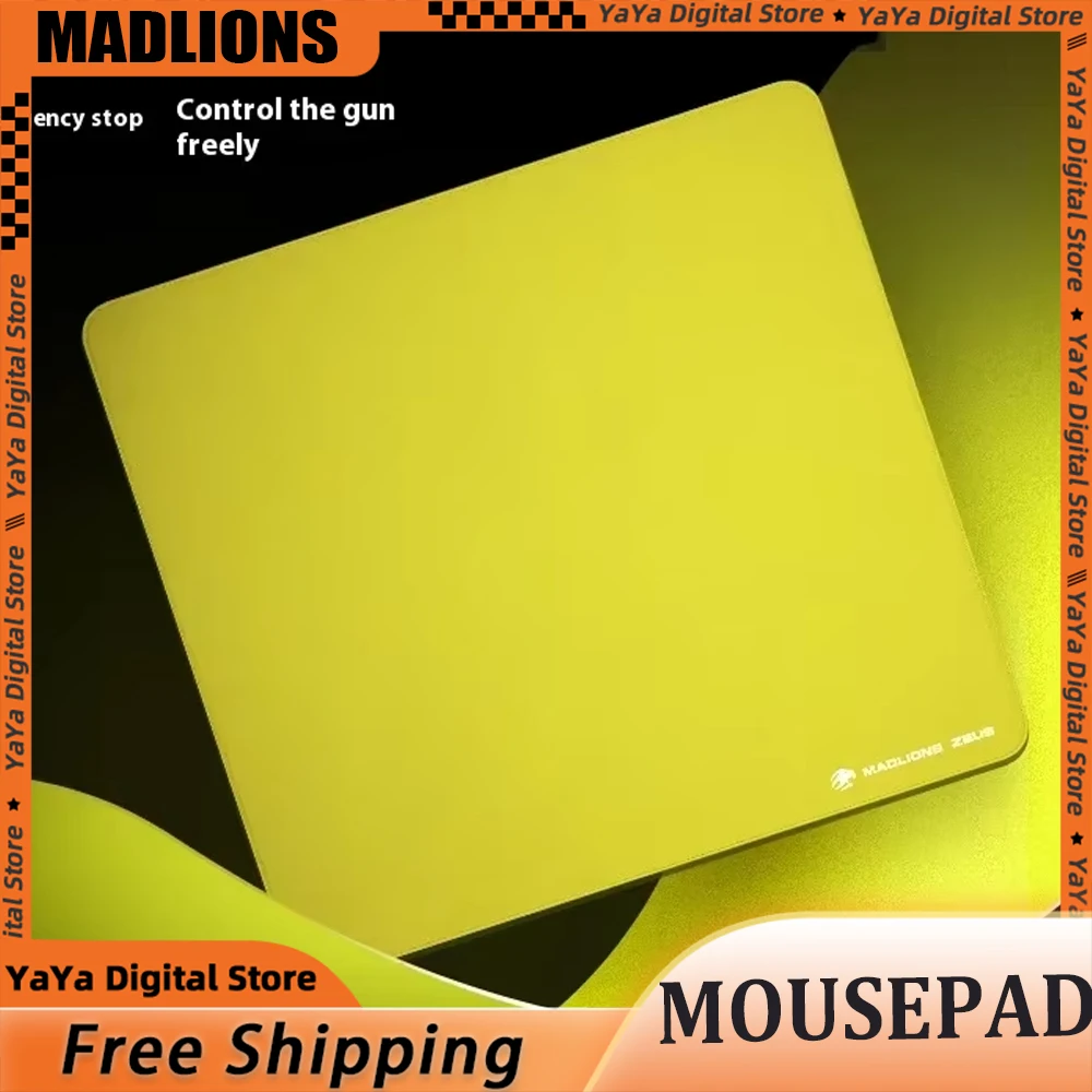 MADLIONS ZEUS FPS Neutral Mouse Pad Equilibrium Xsoft Mechanical Keyboard Mousepad E-sports Gaming Desktop Customize Accessories