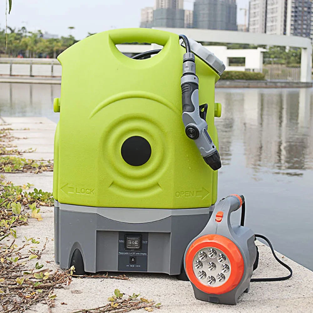 Portable Air conditioner Washing Machine,Lengthened High Powered Water Sprayer gu Clean Coil System With 12V Cigar Jack