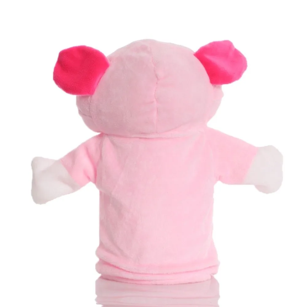 Spiel Puppe Beschwichtigen Spielzeug Tier Handpuppe Frühe Bildung Gefüllte Plüsch Hand Puppe Kaninchen Ente Hand Finger Puppen Spiel Handschuh