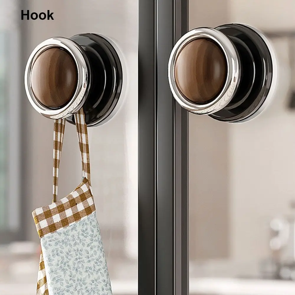 

1/2Pcs Walnut Wood Door and Window Handles Strong Load-bearing Capacity Movable Drawer Pull Handles Multi-Purpose