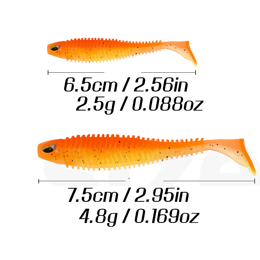 Kit herramientas accesorios vinilos silicona carpa Swimbait para pesca - imagen 3