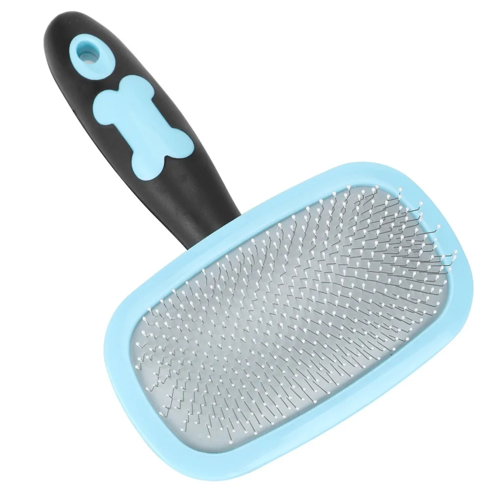 360 Degree Rotation Dog & Cat Hair Comb Gentle Skin Massage Efficient Tangles Removal Pet Deshedding Brush