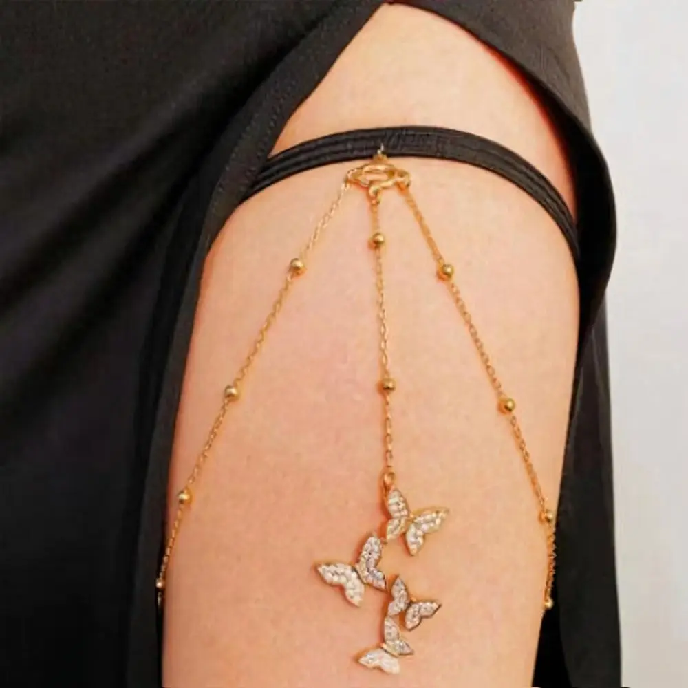 New for Women Leg Body Chain Sexy Accessories Valentine's Day Gift Bikini Body Accessories Fashion Jewelry Party Beach Jewelry