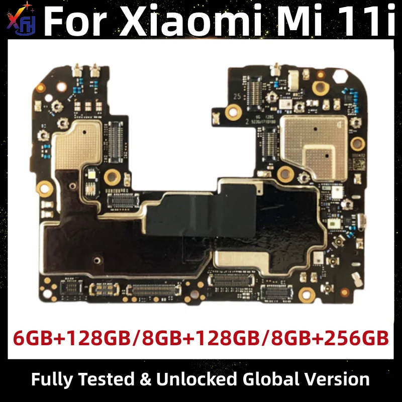 Motherboard for Xiaomi Mi 10i, Mainboard PCB Module, 128GB, 256GB, Original, Unlocked Logic Board, Global Firmware