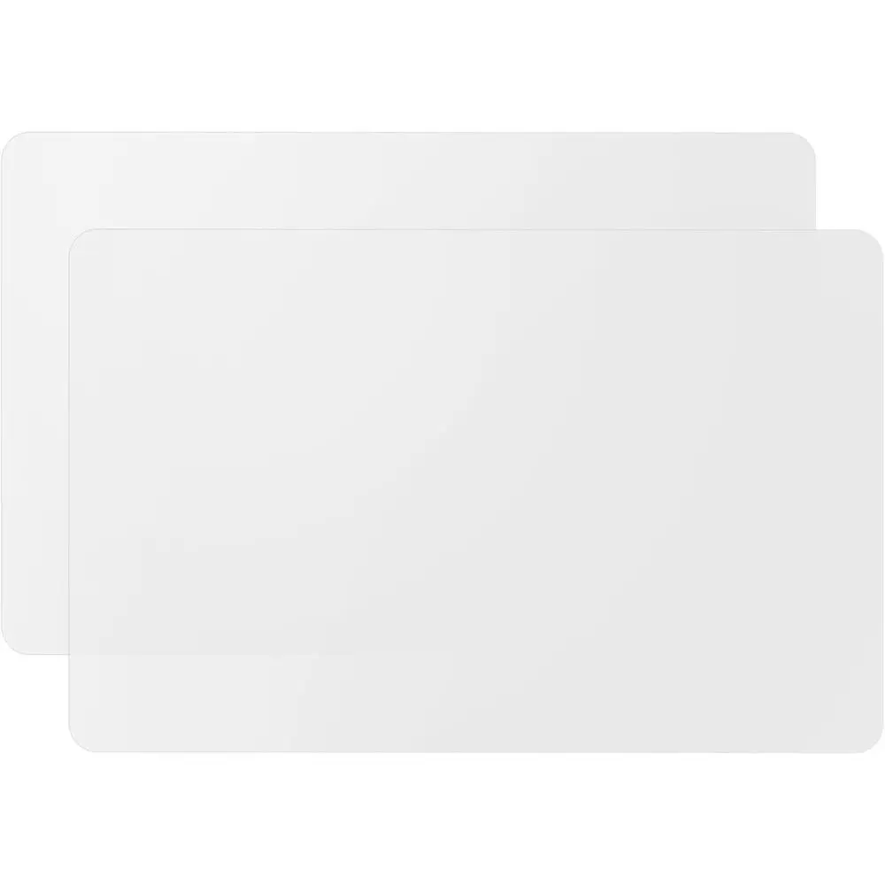 

2 Pack Silicone Mats or Kitchen Counter, 23.62" x 15.75" Thick Large Silicone Mat, Nonskid Heat Resistant Countertop Protector,