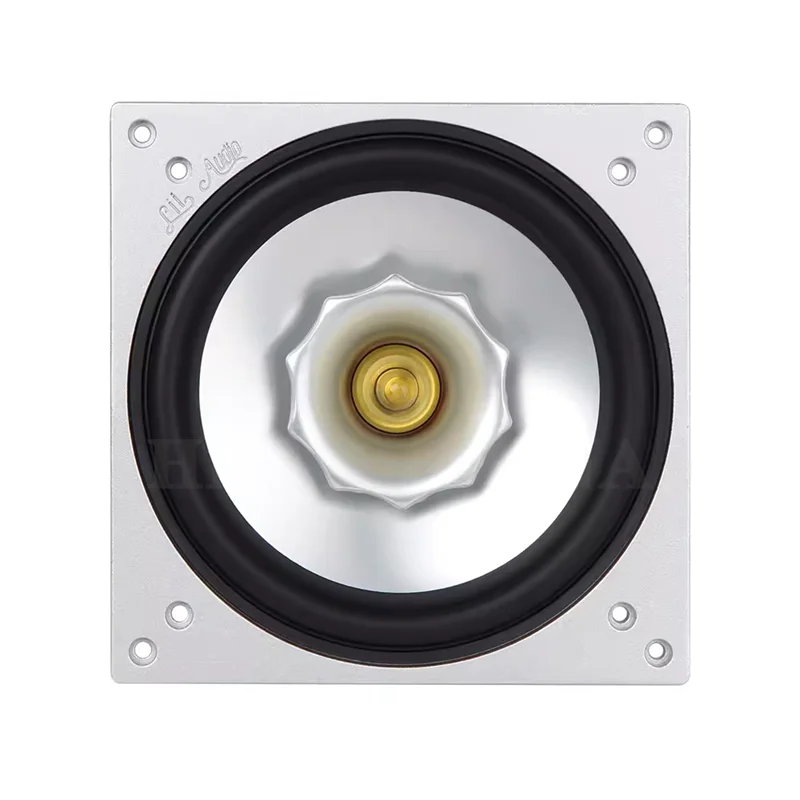 LII AUDIO New Version Silver ST-6 6.5-inch Aluminum Basin Unit Full Frequency Speaker 50W/8ohm (1PCS)