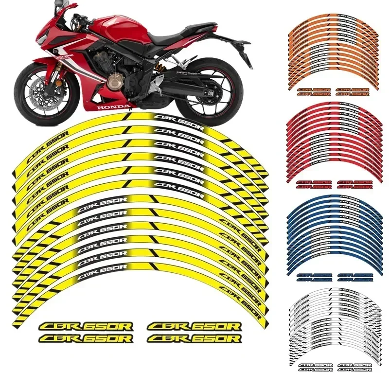 For Motorcycle Motor Parts Contour Wheel Decoration Decal Sticker - 5 Honda CBR650R CBR 650R