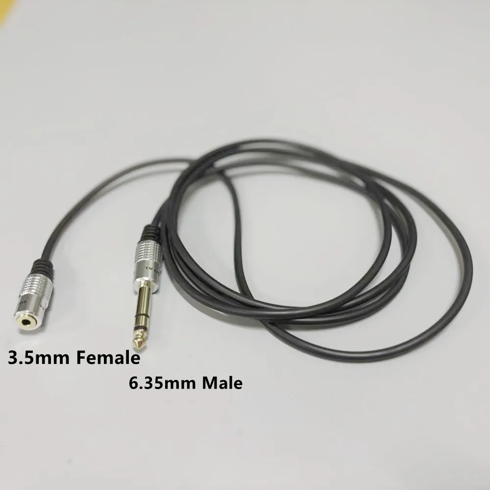 

6.35mm to 3.5mm Headphone Adapter Cable 1/4 Male to 1/8 Female Audio Cable with Gold Plated Connector TRS Stereo Extension Cord