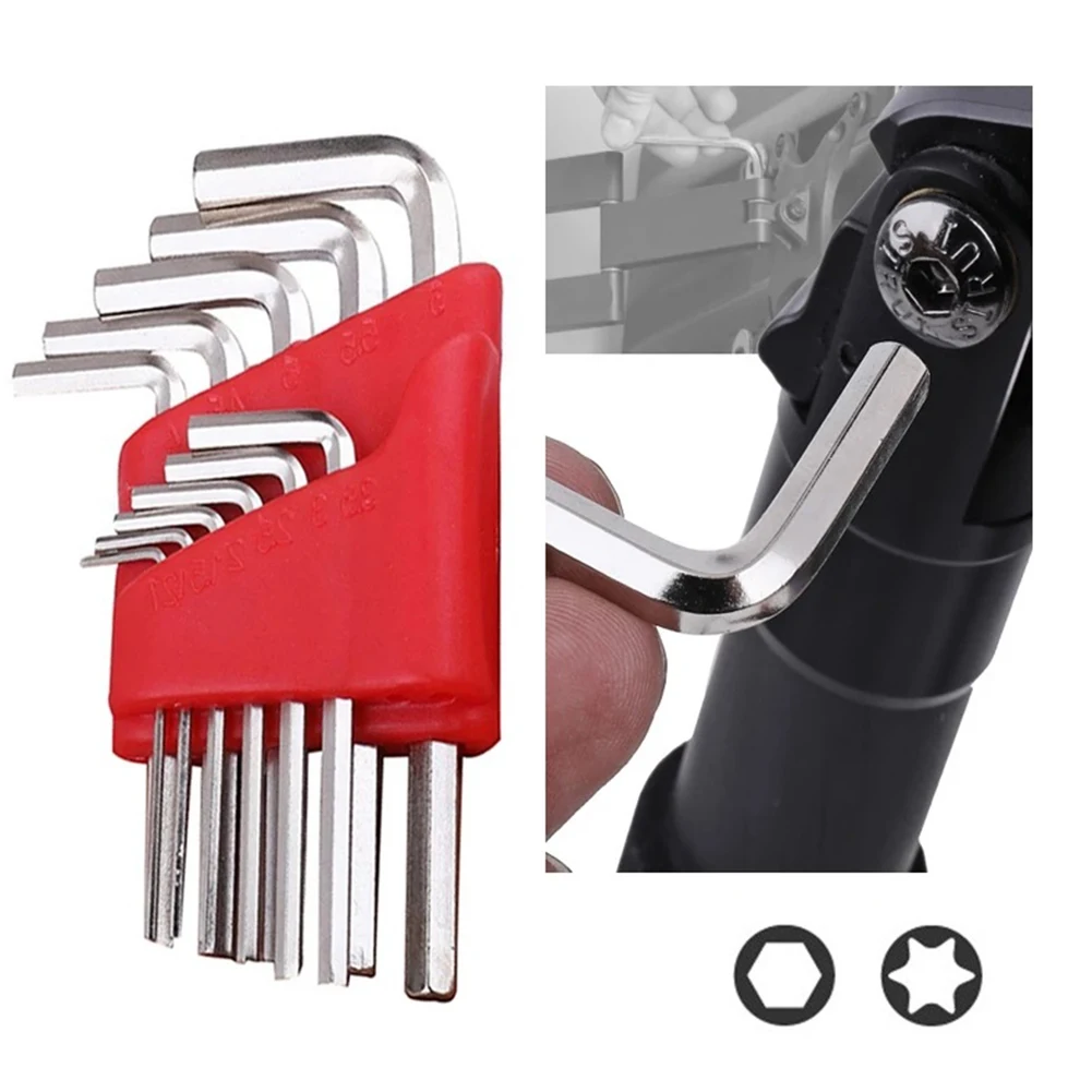 Hex Wrench Kit High quality Hex Wrench Set 5/8/11 Pcs L Wrenches for Metric and Inch Applications with Double End