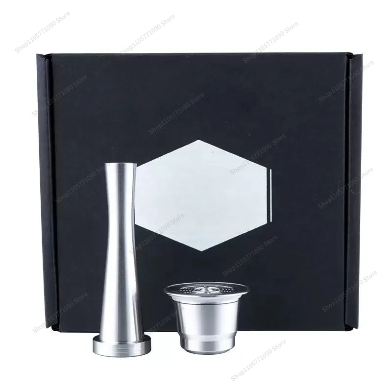 For Suitable for Stainless Steel Coffee Capsule Shell, Recyclable, Filled Granular Filter Cup